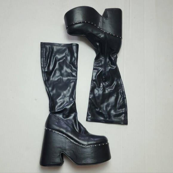 Nasty Gal Platform Tall Boots - Picture 11 of 11
